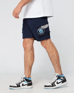 Navy OG Badge Cargo Shorts