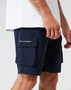 Navy OG Badge Cargo Shorts