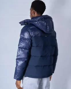 Navy OG badge Panelled Jacket