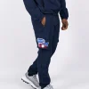 Navy Red Mercier Empire Cargos