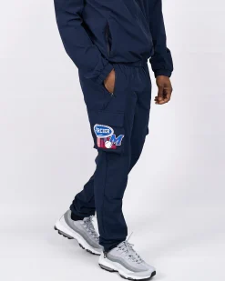 Navy Red Mercier Empire Cargos