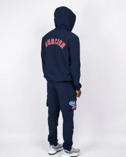 Navy Red Mercier Empire Windbreaker