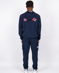 Navy Red Mercier Empire Windbreaker