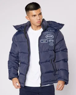 Navy Tonal OG Puffer Jacket