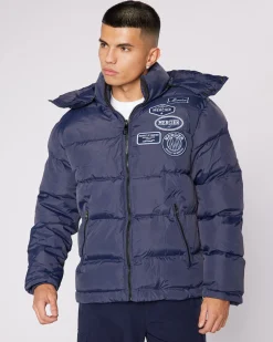 Navy Tonal OG Puffer Jacket