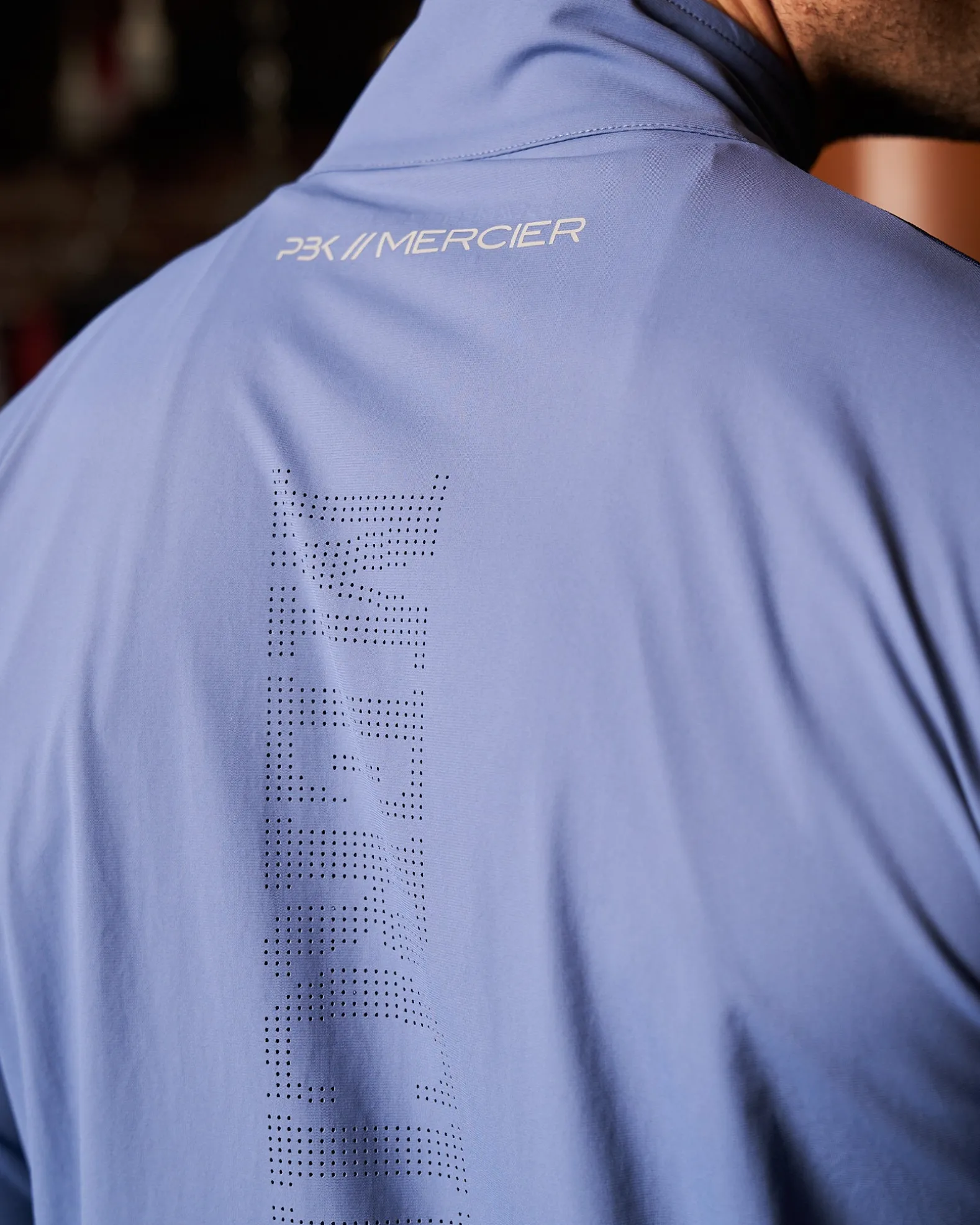PBK//Mercier Performance 1/4 Long sleeve Petrol Blue