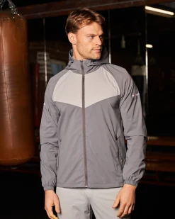 PBK//Mercier Performance Windbreaker Grey