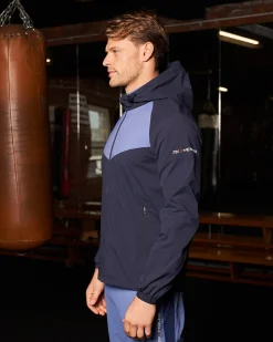 PBK//Mercier Performance Windbreaker Navy/Petrol