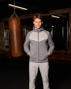 PBK//Mercier Performance Windbreaker Grey
