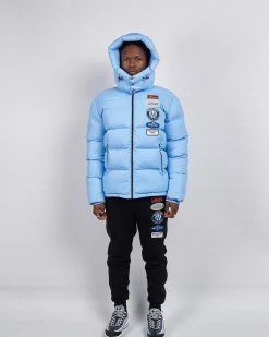 Sky Blue Mercier Hybrid Jacket