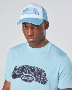 Sky White Court Foam Trucker