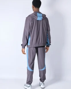 Slate Flint Contrast Badge Pant
