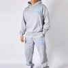Smoke Grey Denim OG Badge Joggers