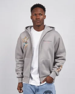 Steel Angelo Product Of Mercier Zip Hoodie