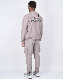 Steel Green Empire Windbreaker