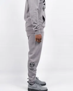 Steel Grey Teams Badge Bottoms