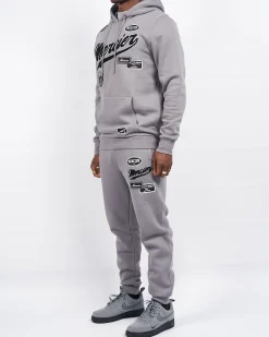 Steel Grey Teams Badge Bottoms
