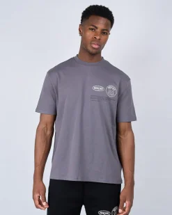 Steel White Caruso Relaxed Tshirt