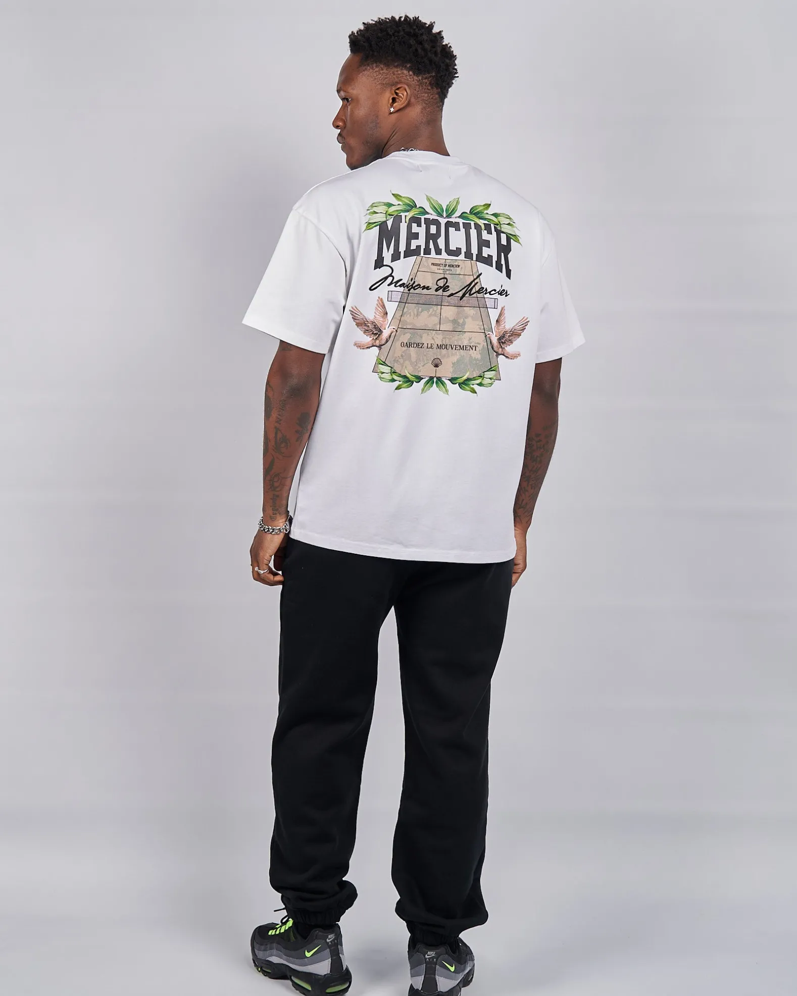 White Botanic Court TShirt