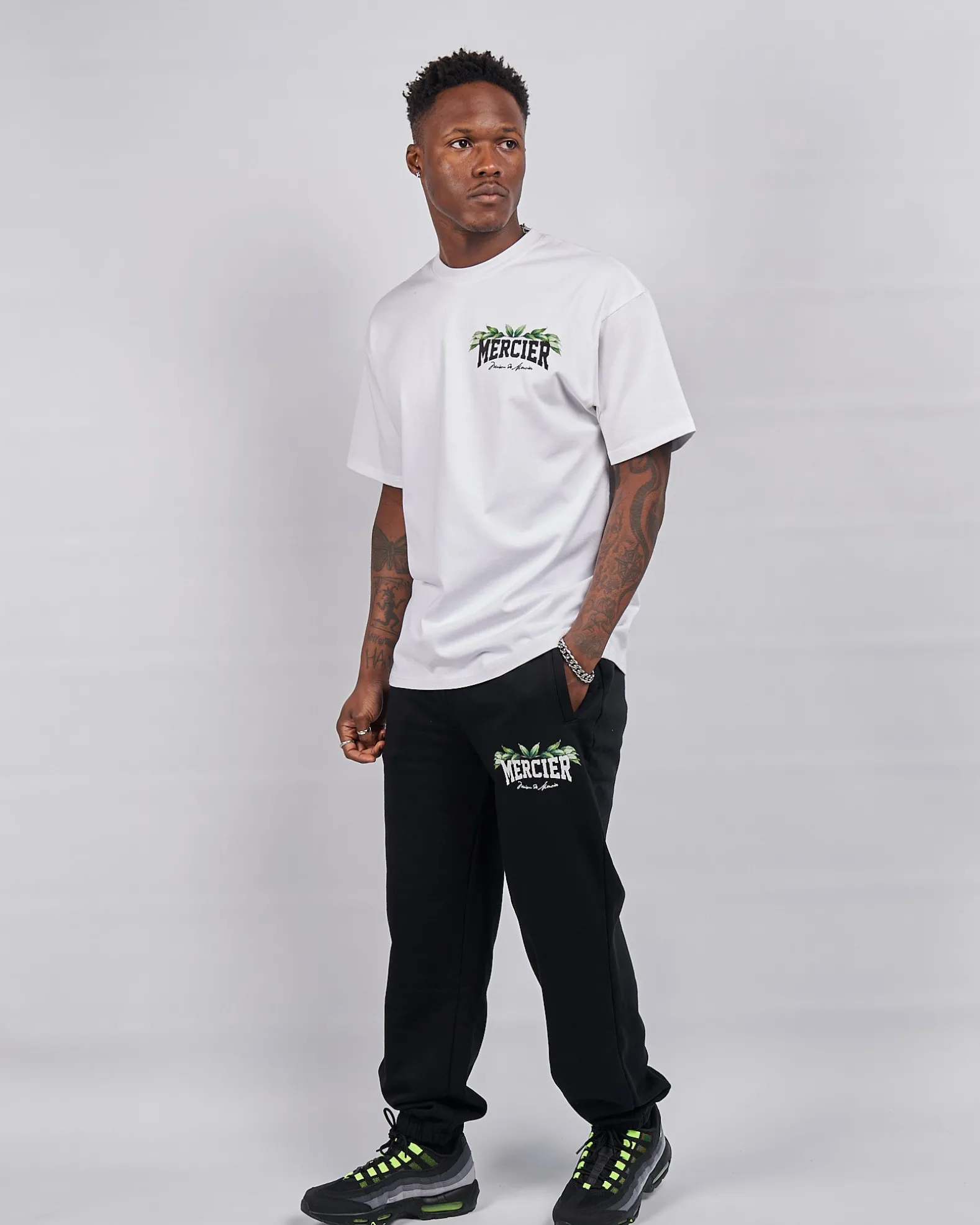 White Botanic Court TShirt