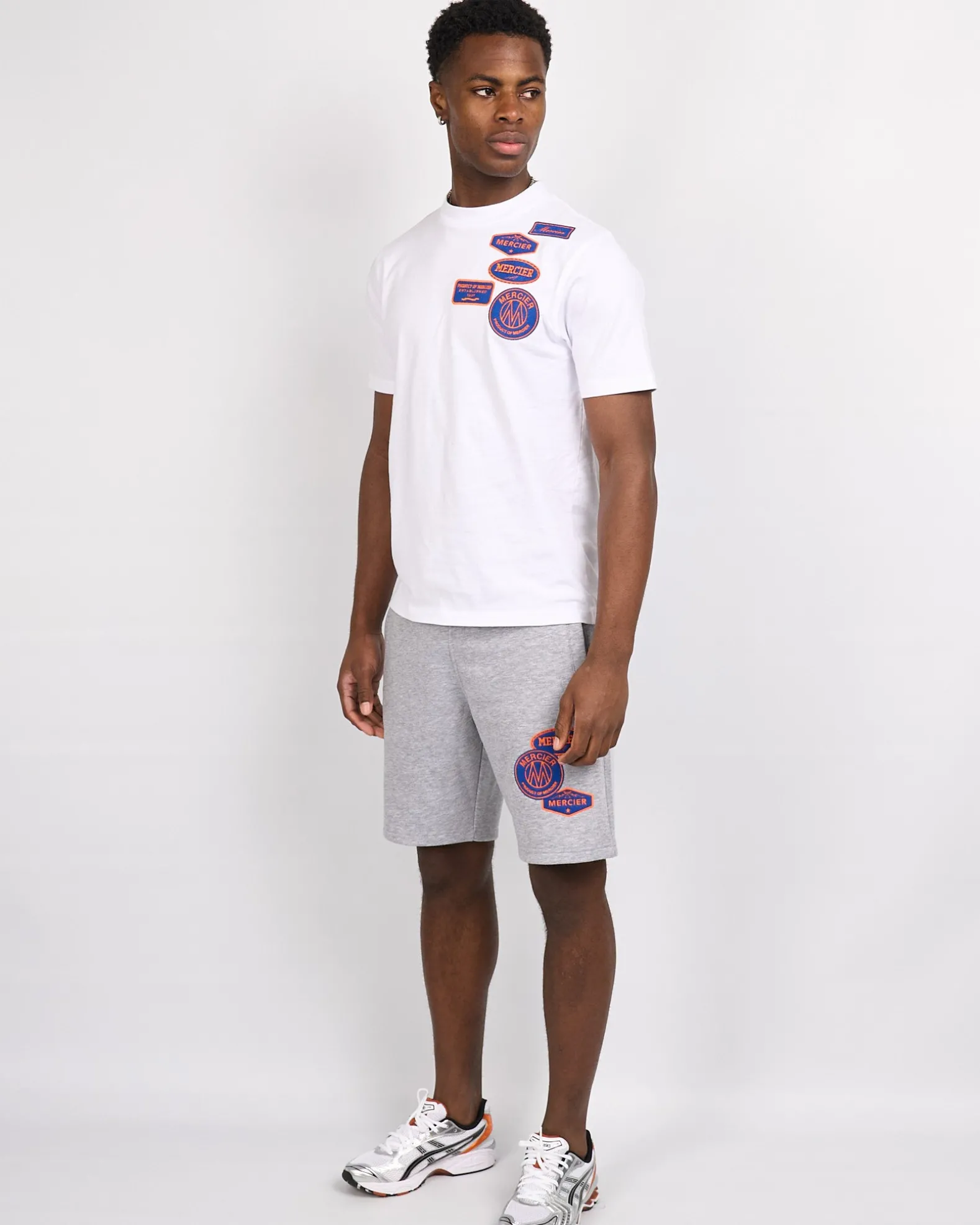 White Contrast OG Badge Tshirt