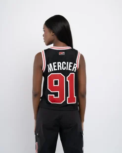 Womens Black Crawford Basketball Vest