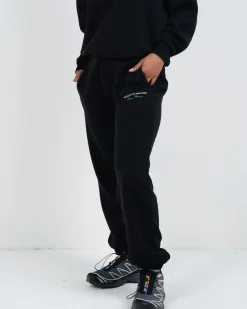 Womens Black Green Product Of Mercier Joggers