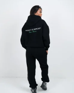 Womens Black Green Product Of Mercier Joggers