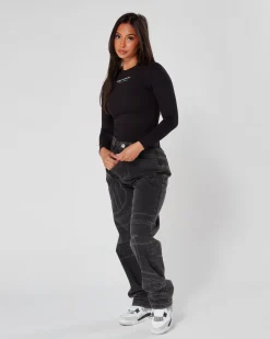 Womens Black Green Product Of Mercier Bodysuit