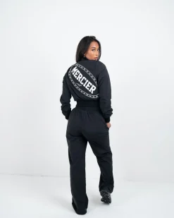 Womens Black Maison Cropped Jacket