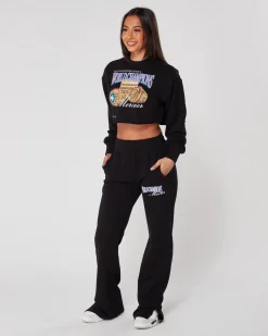 Womens Black Mercier World Champions Bottoms