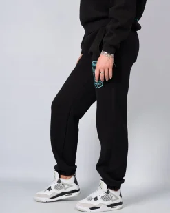 Womens Black Tiffany OG Badge Joggers