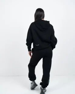 Womens Black Tiffany OG Badge Hoodie