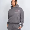 Womens Charcoal Caruso Hoodie