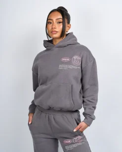 Womens Charcoal Caruso Hoodie