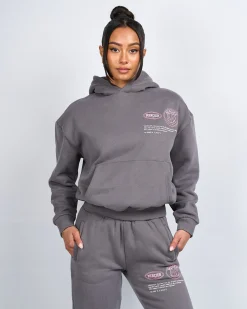 Womens Charcoal Caruso Hoodie
