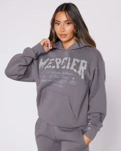 Womens Charcoal Grey City Dreams Hoodie