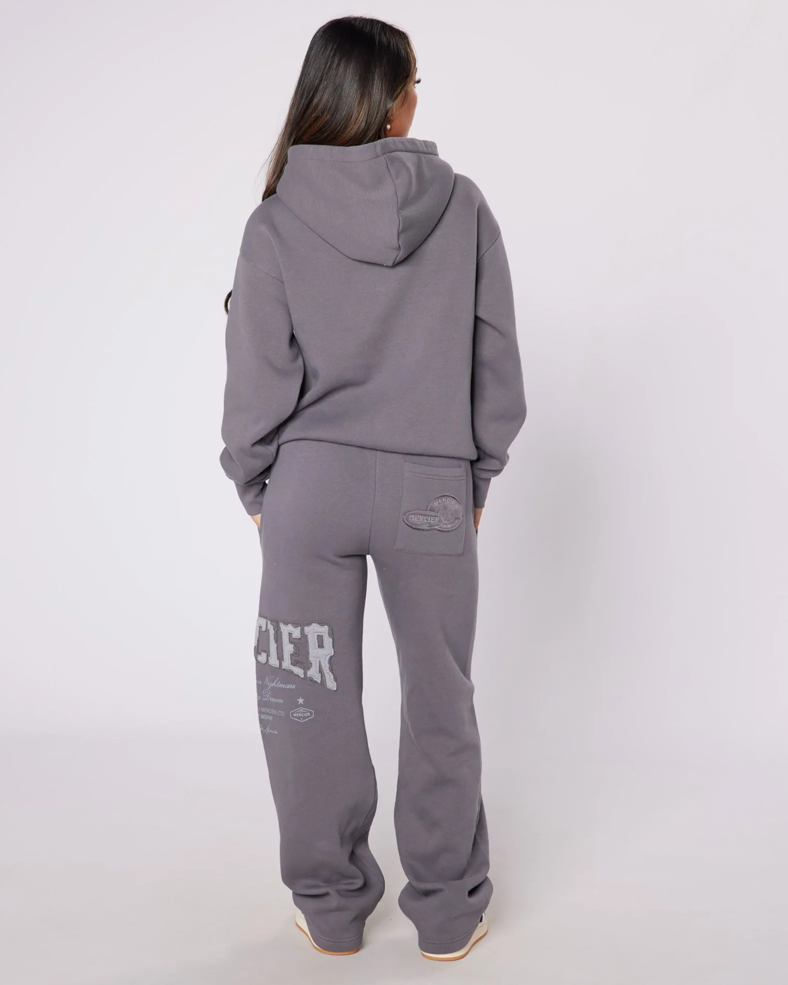 Womens Charcoal Grey City Dreams Joggers