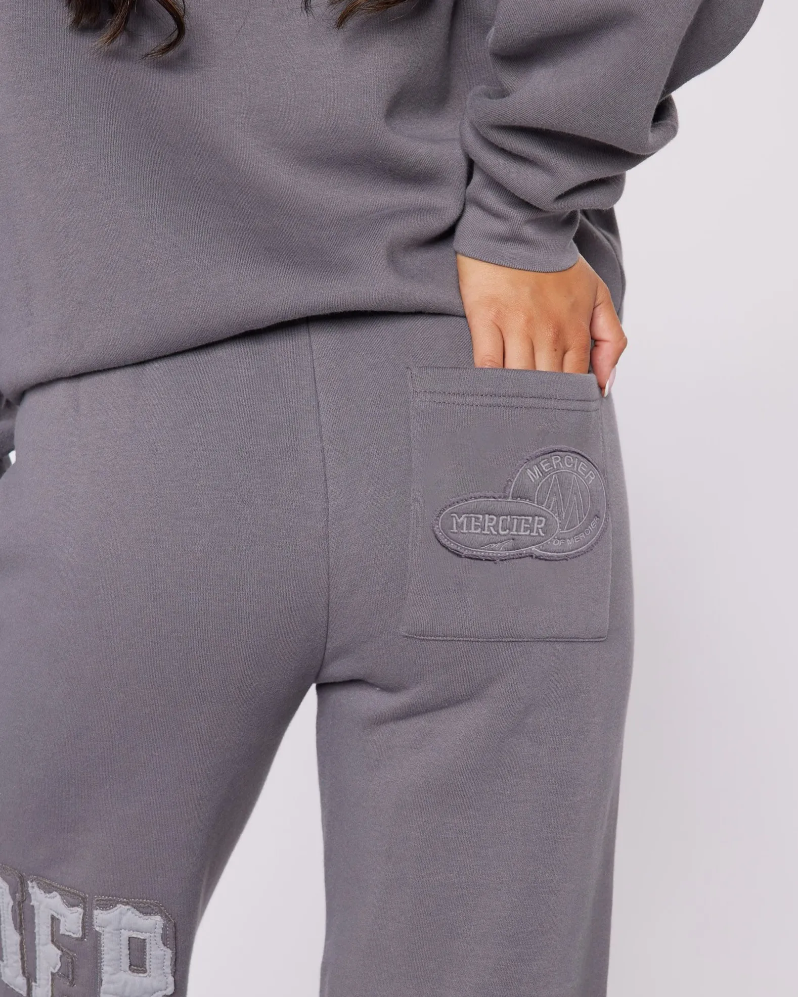 Womens Charcoal Grey City Dreams Joggers