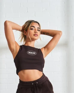 Womens Chocolate Maison Vest