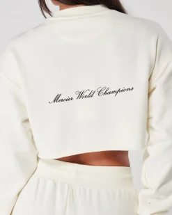 Womens Coconut Mercier Champions Crop