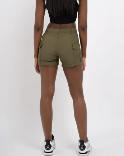 Womens Khaki Mercier Perrier Cargo Shorts