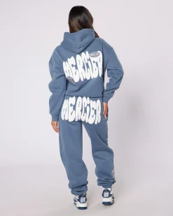Womens Petrol Bubble Hoodie