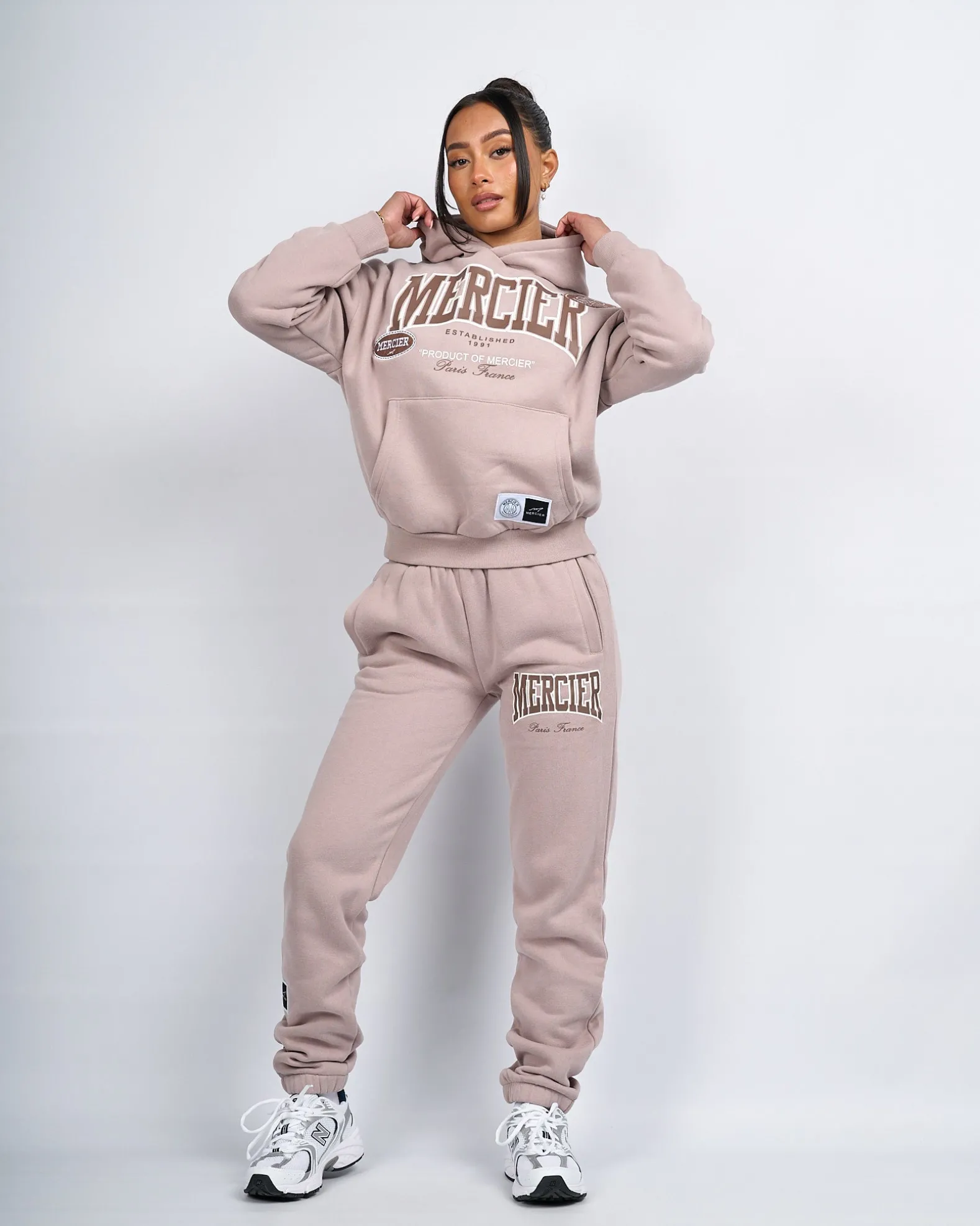 Womens Silver Cloud Kansas Hoodie